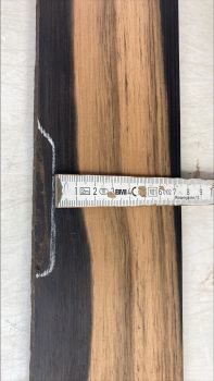 Fretboard African Ebony 735x80x10mm Unique Piece #039